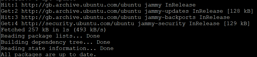 Packages up to date! Packages up to date! - Ubuntu 24.04 autopatch script